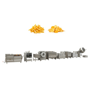 Semi-Automatic 50kg/H <b>Mini</b> Capacity Potato Chips Production Line Electric with <b>Fryer</b> and Dehydrator - Product Image 5