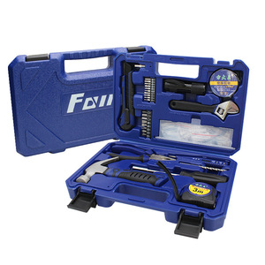 Fangdawang Toolbox 60-Piece Home Repair Set Plastic Tool Case 37x28x8cm - Product Image 1