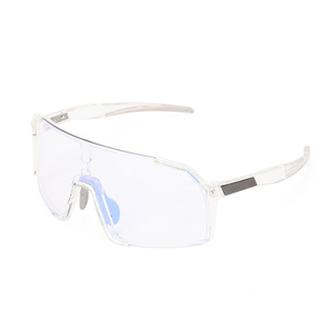 Kids Cycling Glasses <b>Full</b> Rim Polycarbonate Lens UV Protection Anti <b>Slip</b> Outdoor Sports Sun Protection - Product Image 1