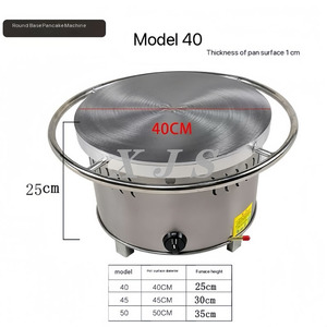 Máquina Profesional Comercial para Hacer Crepas y Pan Árabe, Máquina Rotatoria para Panqueques - Product Image 4