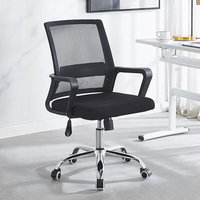 Chaise de bureau moderne à dossier haut en maille, hauteur réglable, ergonomique, couleurs personnalisables, vente en gros, réduction sur les achats en vrac