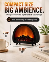 Diffuseur d'huiles essentielles pour cheminée, diffuseur d'aromathérapie, humidificateur ultrasonique à brume froide de 200 ml, 12 couleurs