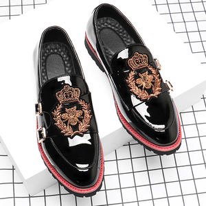 Chaussures habillées pour hommes, nouvelle collection 2024, tendance, en PU imperméable, légères, avec soutien de la voûte plantaire, idéales pour le bureau, la carrière et les mariages d'automne – Meilleures ventes - Product Image 4