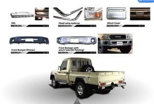 Reposabrazos para el Suelo del Automóvil, Consola Central, Portavasos para Toyota Land Cruiser 76 LC70 LC71 LC76 LC77 LC79, Accesorios - Product Image 6