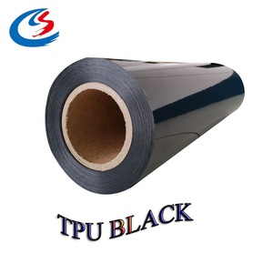 Pellicola Termoadesiva HTV in Rotoli per Stampa su Tessuti, Vinile PET TPU Nero all'Ingrosso, Alta Temperatura, per Abbigliamento Sportivo - Product Image 1