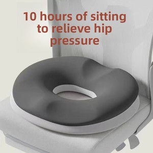 <span class=keywords><strong>Coussin</strong></span> <span class=keywords><strong>de</strong></span> siège en mousse à mémoire <span class=keywords><strong>de</strong></span> forme pour hémorroïdes, soulagement <span class=keywords><strong>de</strong></span> la pression lombaire pour chaise <span class=keywords><strong>de</strong></span> bureau, décompression du coccyx, <span class=keywords><strong>coussin</strong></span> pour femme enceinte - Product Image 5