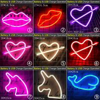 Lampe murale en plastique avec éclairage LED en forme de nuage, néon, lumière d'ambiance, décoration artistique, pour chambre d'enfant, bébé, éclairage de fête, Noël