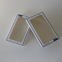 Boîte personnalisée pour étui de téléphone avec fenêtre, emballage pour produits électroniques, boîtes en papier personnalisées imprimées pour étuis de téléphone avec fenêtre transparente