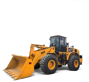 Chargeuse sur pneus CAT 966H d'occasion, chargeuse frontale Caterpillar 966H, chargeuse sur pneus de 6 tonnes avec moteur Cat, en bon état de fonctionnement - Product Image 1