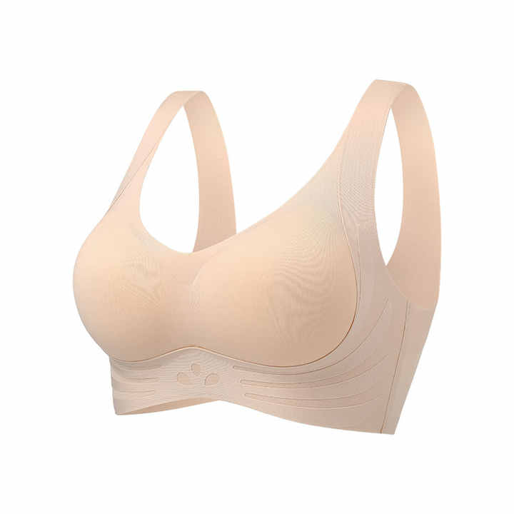 Women's Summer OnePiece Vest Bra Breathable Seamless PushUp NonWire