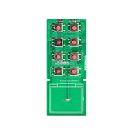 Télécommande élégante 12V à code roulant avec base 433 MHz EV1527, émetteur longue portée pour portes, portails et voitures électroniques