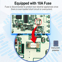 Interrupteur intelligent Tuya Smart Life pour maison, étanche IP66, 220V, avec commande à distance sans fil BT WIFI, garantie 3 ans, RF433