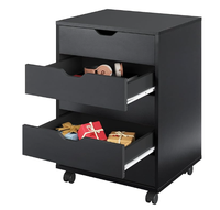 Meuble de bureau moderne en bois MDF Tiroir mobile Armoire de stockage de fichiers modulaire pour bureau