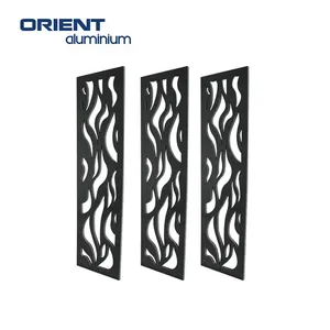Building wall panel decorative laser cutting perforated aluminum decorative laser cut wall panels