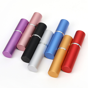 Custom 10ml Aluminum Travel <strong>Perfume</strong> Atomizer Refillable Spray Bottle 5ml Glass <strong>Perfume</strong> <strong>Container</strong> for Liquid Soap and Cosmetics - Product Image 1
