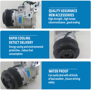 คอมเพรสเซอร์แอร์ DKS13DT สำหรับรถยนต์ฟอร์ด เรนเจอร์ Mk3 ดีเซล รุ่น EB3B19D629DB EB3B-19D629-DB T945340BX EB3B-19D629-DA - Product Image 4