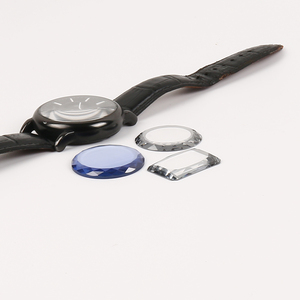 Sunyin GBF-11 2025 gris lot fleur artisanat saphir montre verre arrondi Rectangle conception populaire résistant à l'usure montre pièces - Product Image 3