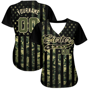 Maillots de baseball personnalisés camouflage pour jeunes, maillots de baseball à rayures classiques vierges, maillots de baseball unis vierges pour hommes, taille 7XL - Product Image 5