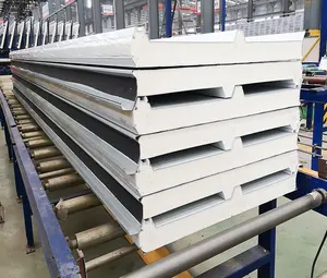中国工厂屋面聚氨酯夹芯板
