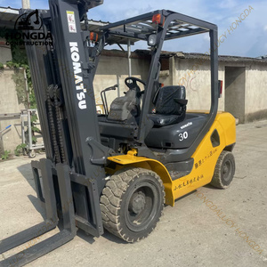 Chariot élévateur à palettes d'occasion de haute qualité, d'origine chinoise, pour moteur diesel FD30, 3 tonnes, équipement de construction tout-terrain à vendre - Product Image 4