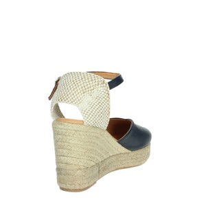 Val Pico platino espadrillas comodi sandali con zeppa - Product Image 3