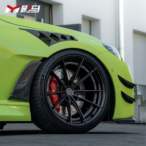 Chất lượng cao sợi carbon xe chắn bùn body Kit cho BMW 2 Series G42 G87 M2 M240 sợi phía trước thông hơi Chắn Bùn - Product Image 4