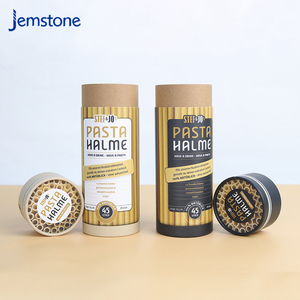 Caja de Embalaje de Cartón Cilíndrica Personalizada y Reciclable para Alimentos, Granos de Café, Té de Flores, Proteína en Polvo, Contenedor de Cápsulas de Té Suelto - Product Image 6