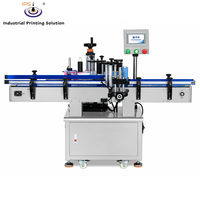 Machine d'étiquetage automatique de bouteilles IPS-L401A + Applicateur d'étiquettes adhésives de haute précision (+0,1 mm)