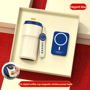 カスタマイズ可能な2-in-1マグカップMagSafeパワーバンクセットオフィスビジネスギフトバレンタインデー母の日新年プロモーション卸売 - Product Image 4