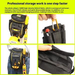 Bolsa Multifuncional Portátil para PDA y Teléfono, Bolsa de Herramientas de Fijación Rápida, Bolsa Especial para Logística y Mensajería - Product Image 4