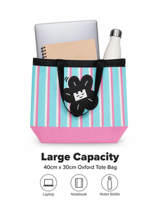 Bolso de Mano de Lujo para Mujer, Bolso Tote Plegable de Gran Capacidad, de Algodón Oxford Resistente, para Compras, Venta al Por Mayor - Product Image 2