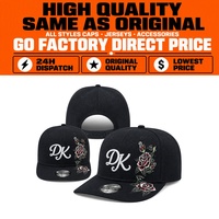 Nuevas Gorras Originales Cerradas Jon Stan Era Vintage Snapback con Parche Bordado de 6 Paneles, Gorras Originales de Béisbol
