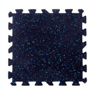 Không độc hại và không mùi Interlock phòng tập thể dục cao su sàn gạch Thảm Cross-fit & Bệnh Viện ứng dụng cán - Product Image 5