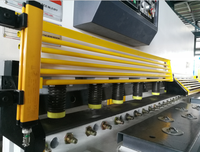 Cisaille à poutre oscillante hydraulique CNC 6x2500 de haute précision et robuste pour la découpe de tôles métalliques
