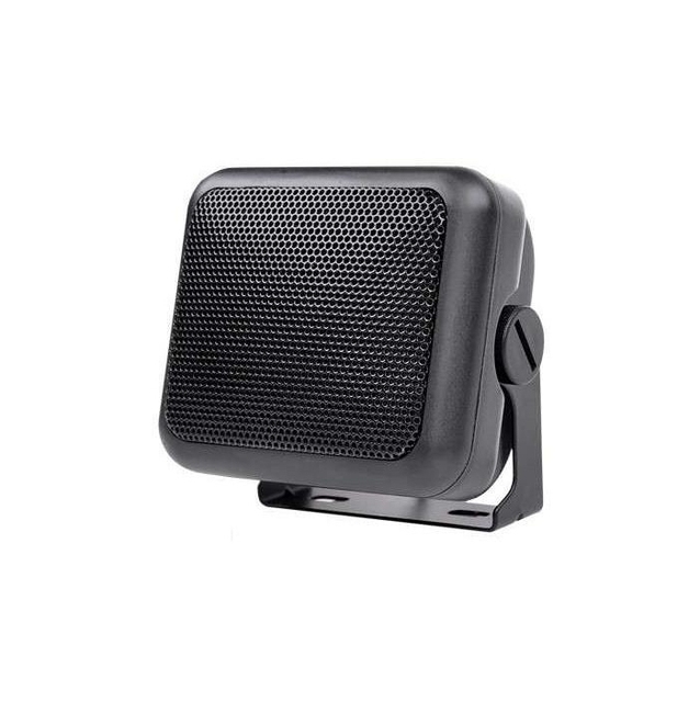 Mini Passive External Speaker with 3W/5W Power Output 3.5mm Jack Plug Loud Clear Sound for Scanner Ham Radio Car CB Radio GPS