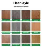 Planches de terrasse en composite bois-plastique co-extrudé, imperméables, pour l'extérieur, usage en jardin, hôpital, parc, entrepôt