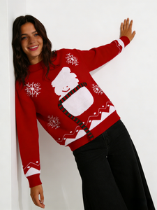 Maglione Natalizio da Donna, T-Shirt Natalizia, Felpe con Cappuccio, Set di <span class=keywords><strong>Abbigliamento</strong></span> Natalizio Prodotto dal Produttore - Product Image 6