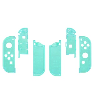 EXtremeRate Transparent Translucent Housing <b>Case</b> Shell Grip Cover for Nintendo <b>Switch</b> & OLED Frame Shell - Product Image 1