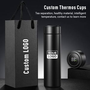 500ml Luxury LED Digital Smart Temperature Display <b>Thermos</b> Stainless Steel Flask <b>Cup</b> for Water Travel-Intelligente Intelligente - Product Image 6