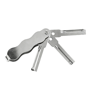 Herramienta de apertura rápida tres en uno Suministros de cerrajero profesional AB Kabalock Flip Lockpick Tool - Product Image 2