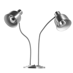 Stainless Steel Double Head Heat <b>Lamp</b> for Food Commercial Food Warmer for Buffet Catering Commercial Kitchen Equipment - Product Image 3