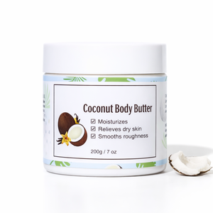 Beurre corporel nourrissant au karité, hydrate et lisse la peau sèche, soin corporel en marque privée - Product Image 4