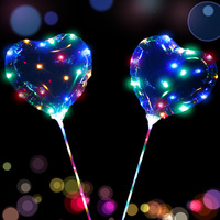 Neon-Glo vente en gros ensemble de lumière ballon LED Noël vacances thème fête éclairage support de dilatation pour Halloween Thanksgiving