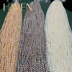 H. wen 1-4a אורז מים מתוקים באיכות גבוהה ברק <span class=keywords><strong>3</strong></span>-10 מ "מ באיכות גבוהה ברק טבעי לבן סגול ופנינים ורוד - Product Image 5