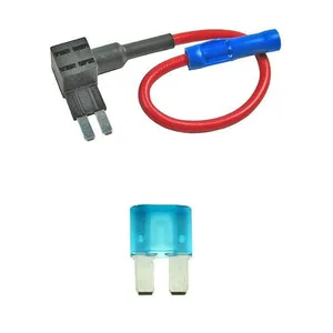Micro 2 fusibile rubinetto fusibile porta 32V <span class=keywords><strong>Auto</strong></span> <span class=keywords><strong>Auto</strong></span> adattatore fusibile con lama cavi in plastica connettori per <span class=keywords><strong>Auto</strong></span> camion barche - Product Image 2