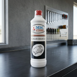Liquide de Refroidissement 1L Blanc Mitsubishi Pré-mélangé (10%) Tous Modèles Certifié ISO Emballage Neutre Garantie 1 Mois Pièce d'Origine - Product Image 2