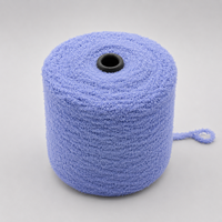 Fil demi-velours sans poils 5.8 Count, 100% Polyester, velours simple face, cône de 1kg pour pulls, couvertures, jouets en peluche, écharpes