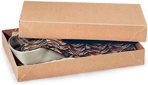 Caja de Regalo de Papel Kraft Marrón de Lujo con Tapa, Cajas de Embalaje de Cartón Plegables <span class=keywords><strong>para</strong></span> Bodas, <span class=keywords><strong>Cumpleaños</strong></span>, Venta al por Mayor - Product Image 3