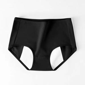 Culottes menstruelles bon marché pour femmes, en tricot uni, respirantes, absorbantes, pour tous les jours et la nuit - Product Image 5