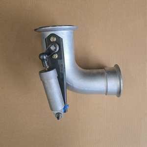 <span class=keywords><strong>Tuyau</strong></span> d'échappement robuste en fonte WG9725541041 avec soupape papillon <span class=keywords><strong>de</strong></span> frein pour moteur Weichai WD615 69 47 Camion Sinotruk HOWO - Product Image 2